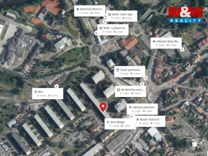 Prodej bytu 2+kk, Benátky nad Jizerou - Benátky nad Jizerou II, Na Burse, 43 m2
