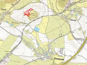 Prodej pole, Chotiměř, 11429 m2