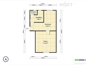 Pronájem bytu 1+1, Mohelnice, Staškova, 37 m2