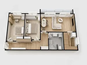 Prodej bytu 3+1, Praha - Komořany, Za sídlištěm, 68 m2