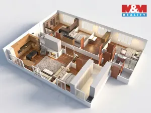 Prodej atypického bytu, Praha, Nuselská, 171 m2