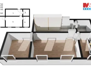 Prodej bytu 2+1, Loučná nad Desnou, 58 m2