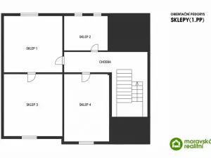Prodej rodinného domu, Moravský Krumlov, Zahradní, 200 m2