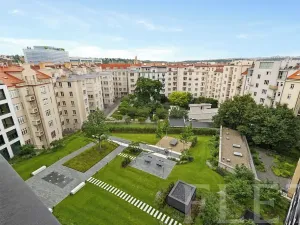 Pronájem bytu 2+kk, Praha - Bubeneč, Vítězné náměstí, 63 m2