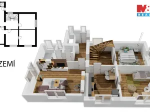 Prodej rodinného domu, Lochovice, 180 m2