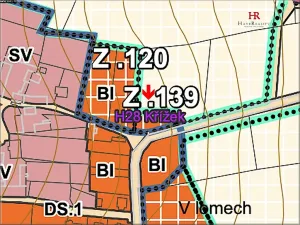 Prodej pozemku pro bydlení, Bystřice, 783 m2