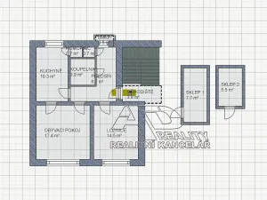 Prodej bytu 2+1, Bechyně, Na Libuši, 56 m2