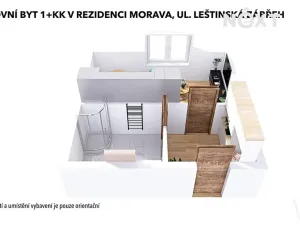 Prodej bytu 1+kk, Zábřeh, Leštinská, 33 m2