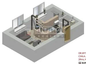 Prodej bytu 2+kk, Neratovice, 30 m2