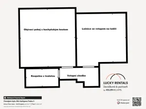 Pronájem bytu 2+kk, Praha - Žižkov, Hartigova, 40 m2