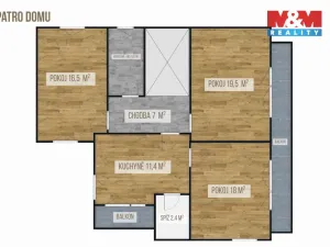 Prodej rodinného domu, Žáky - Štrampouch, 150 m2