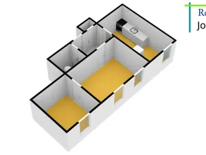 Pronájem bytu 2+1, Liberec, Na Srázu, 52 m2