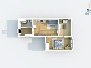 Pronájem bytu 2+kk, Bystřice pod Hostýnem, Sídliště, 52 m2
