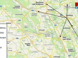 Pronájem bytu 3+1, Žamberk, Vrchlického, 97 m2