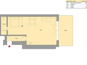 Prodej bytu 2+kk, Železná Ruda, 58 m2