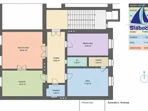 Prodej bytu 3+1, Praha - Vinohrady, Šumavská, 105 m2