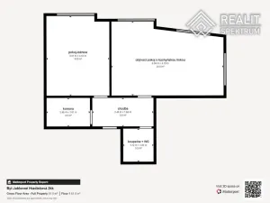 Pronájem bytu 2+kk, Jablonné nad Orlicí, Hradisková, 53 m2