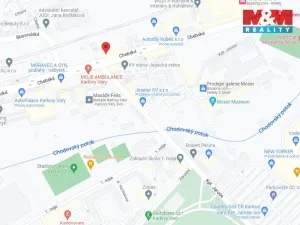 Pronájem bytu 2+kk, Karlovy Vary - Dvory, Chebská, 79 m2