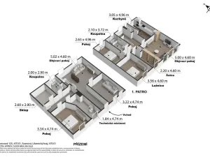 Prodej rodinného domu, Sosnová, 206 m2
