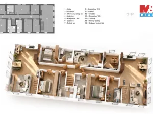 Prodej rodinného domu, Mařenice, 1190 m2