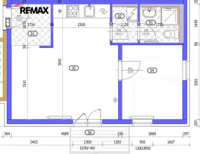 Pronájem bytu 2+kk, Slaný, Prokopa Holého, 40 m2