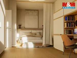 Prodej bytu 2+kk, Praha - Smíchov, Grafická, 43 m2