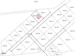 Prodej pozemku pro bydlení, Potěhy, 661 m2