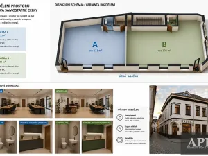 Pronájem obchodního prostoru, Uherský Brod, Kaunicova, 224 m2