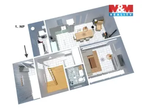Prodej rodinného domu, Vyžlovka, Na Vyhlídce, 120 m2