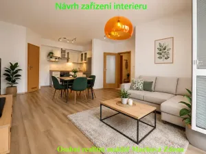 Pronájem bytu 2+kk, Praha - Strašnice, Gutova, 55 m2