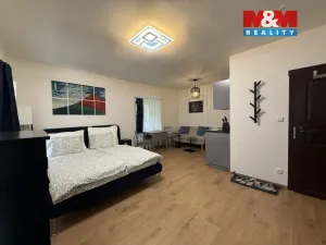 Pronájem bytu 1+kk, Líšnice, Spálený Mlýn, 27 m2