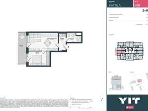 Prodej bytu 2+kk, Praha - Kamýk, Imrychova, 44 m2