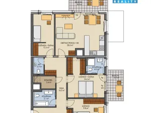 Prodej bytu 4+kk, Praha, Nad Krocínkou, 107 m2
