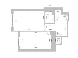Prodej bytu 2+kk, Praha - Žižkov, Buchovcova, 46 m2