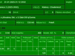 Prodej lesa, Poleň, 7982 m2