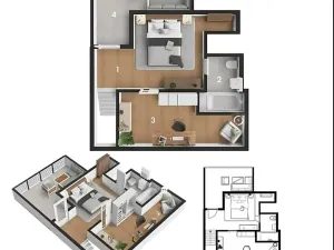 Prodej bytu 3+kk, Praha - Vršovice, Ruská, 84 m2