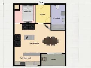 Prodej bytu 1+kk, Brno, Řípská, 47 m2
