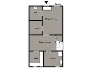 Prodej rodinného domu, Praha - Braník, Zelený pruh, 95 m2