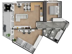 Prodej bytu 3+kk, Praha - Troja, Mazurská, 120 m2