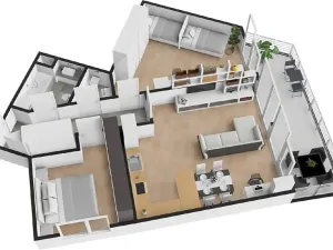 Prodej bytu 3+kk, Praha - Troja, Mazurská, 120 m2
