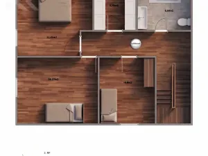 Prodej rodinného domu, Praha - Zadní Kopanina, Chaloupky, 124 m2