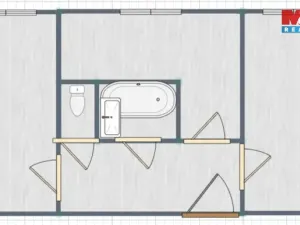 Pronájem bytu 2+1, Rychnov nad Kněžnou, Palackého, 51 m2