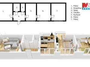 Prodej rodinného domu, Chornice, Jevíčská, 120 m2