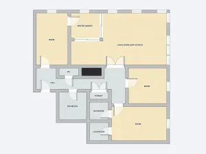 Pronájem bytu 4+kk, Praha - Žižkov, Olšanská, 120 m2