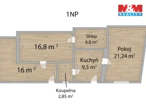 Prodej činžovního domu, Holýšov, náměstí 5. května, 230 m2
