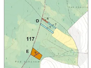 Prodej lesa, Domanín, 2575 m2