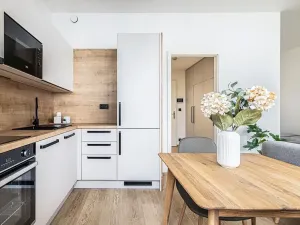 Pronájem bytu 1+kk, Praha - Karlín, Pobřežní, 31 m2
