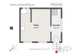 Prodej chaty, Jihlava, 35 m2