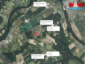 Prodej zahrady, Bechlín - Předonín, 625 m2