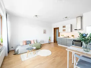 Prodej bytu 1+kk, Praha - Holešovice, V háji, 31 m2